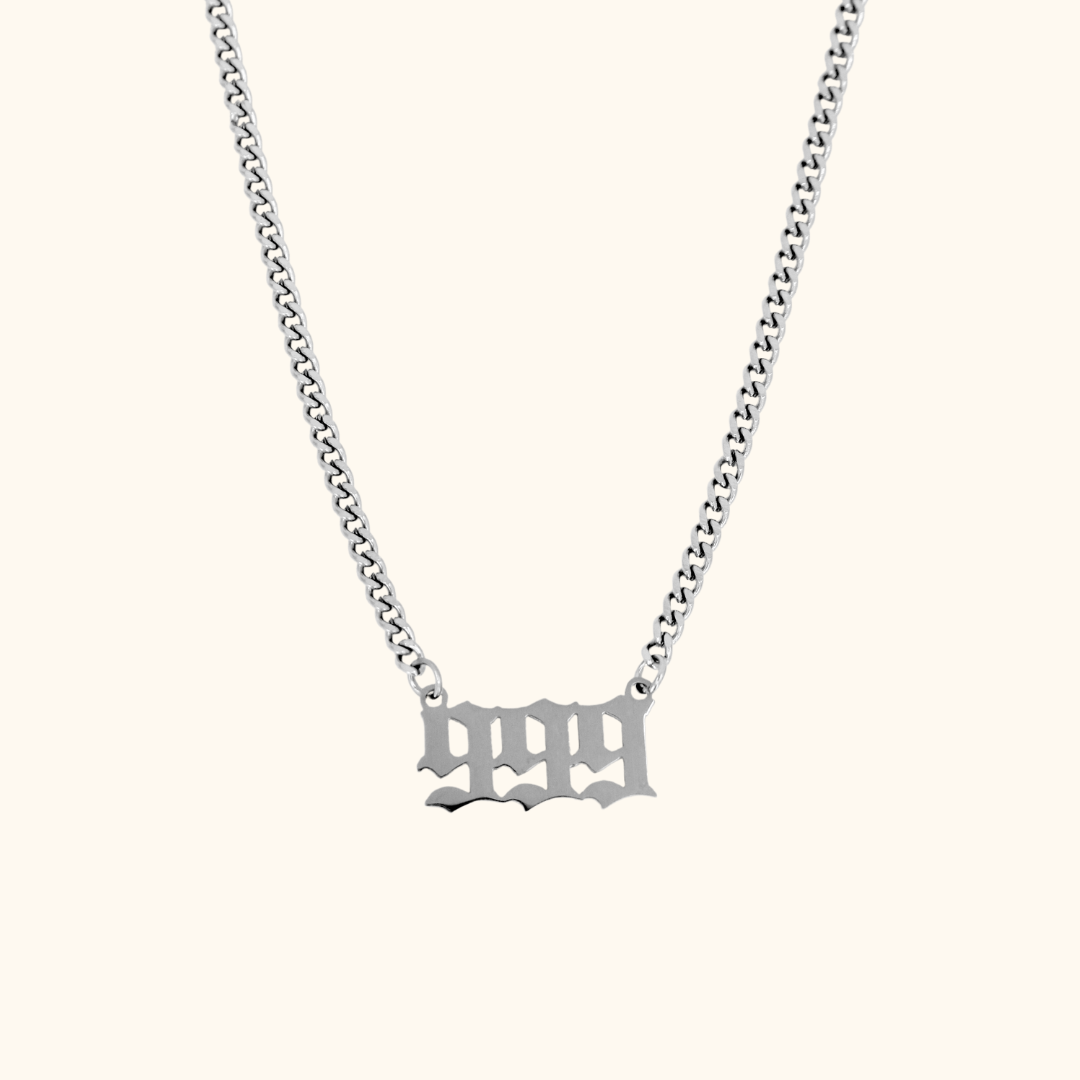 Angel Number Cuban Necklace