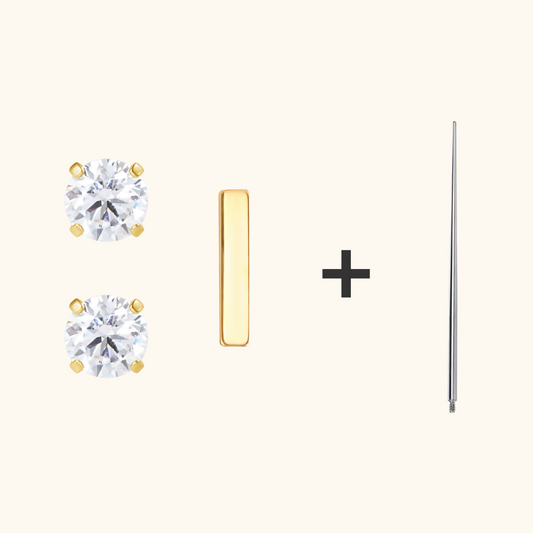 Everyday Essentials Flatback Stud Bundle