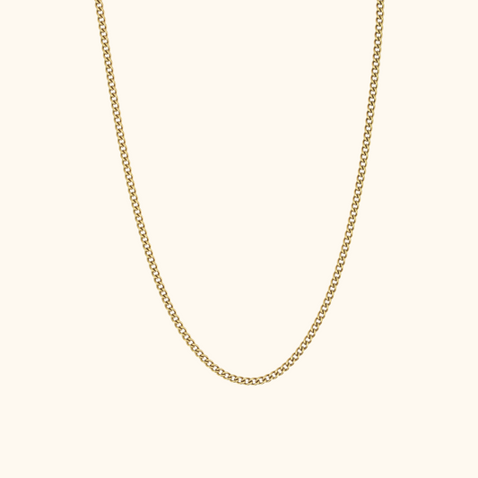 Dainty Cuban Chain Necklace