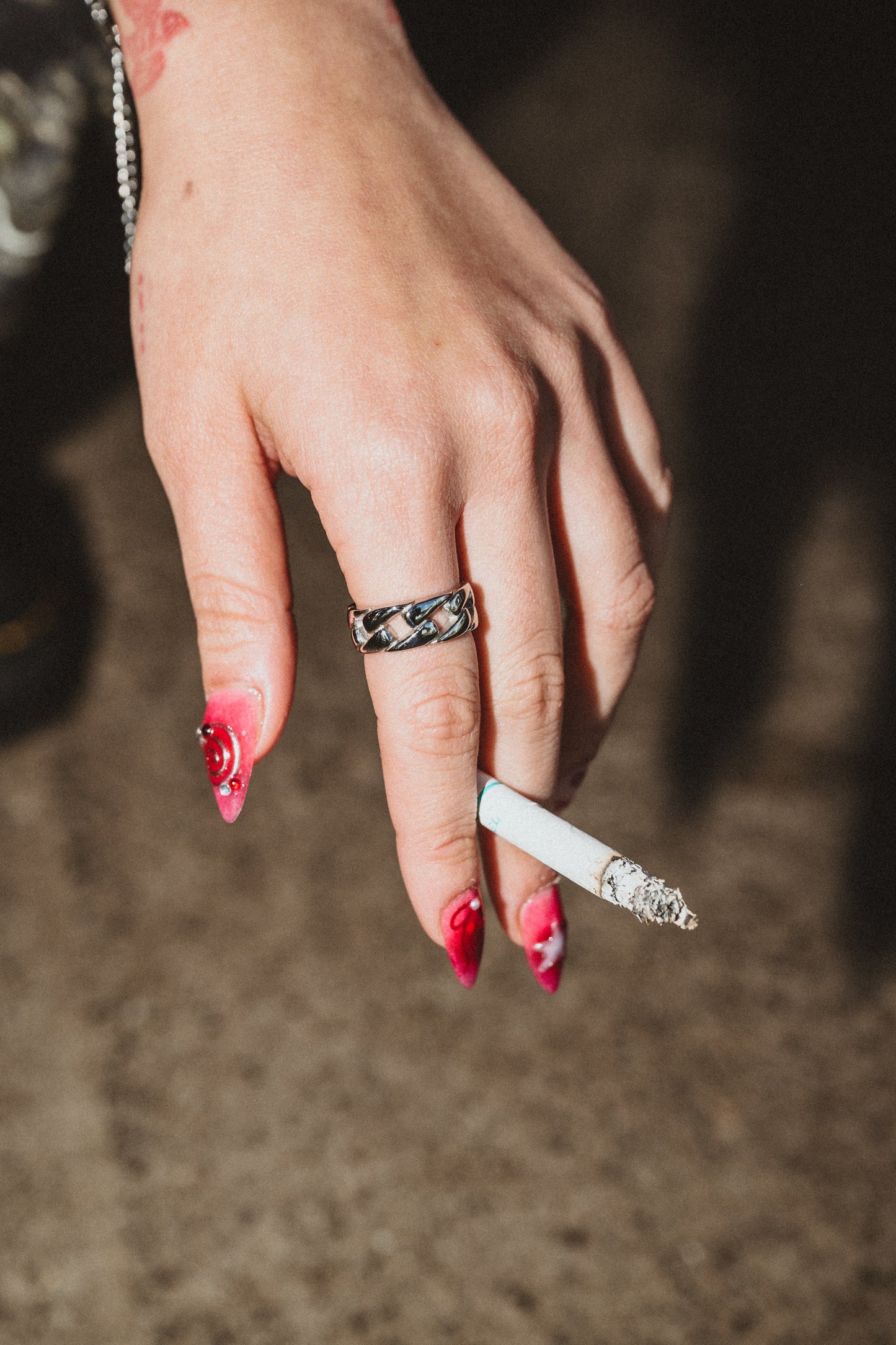 Chunky Cuban Ring