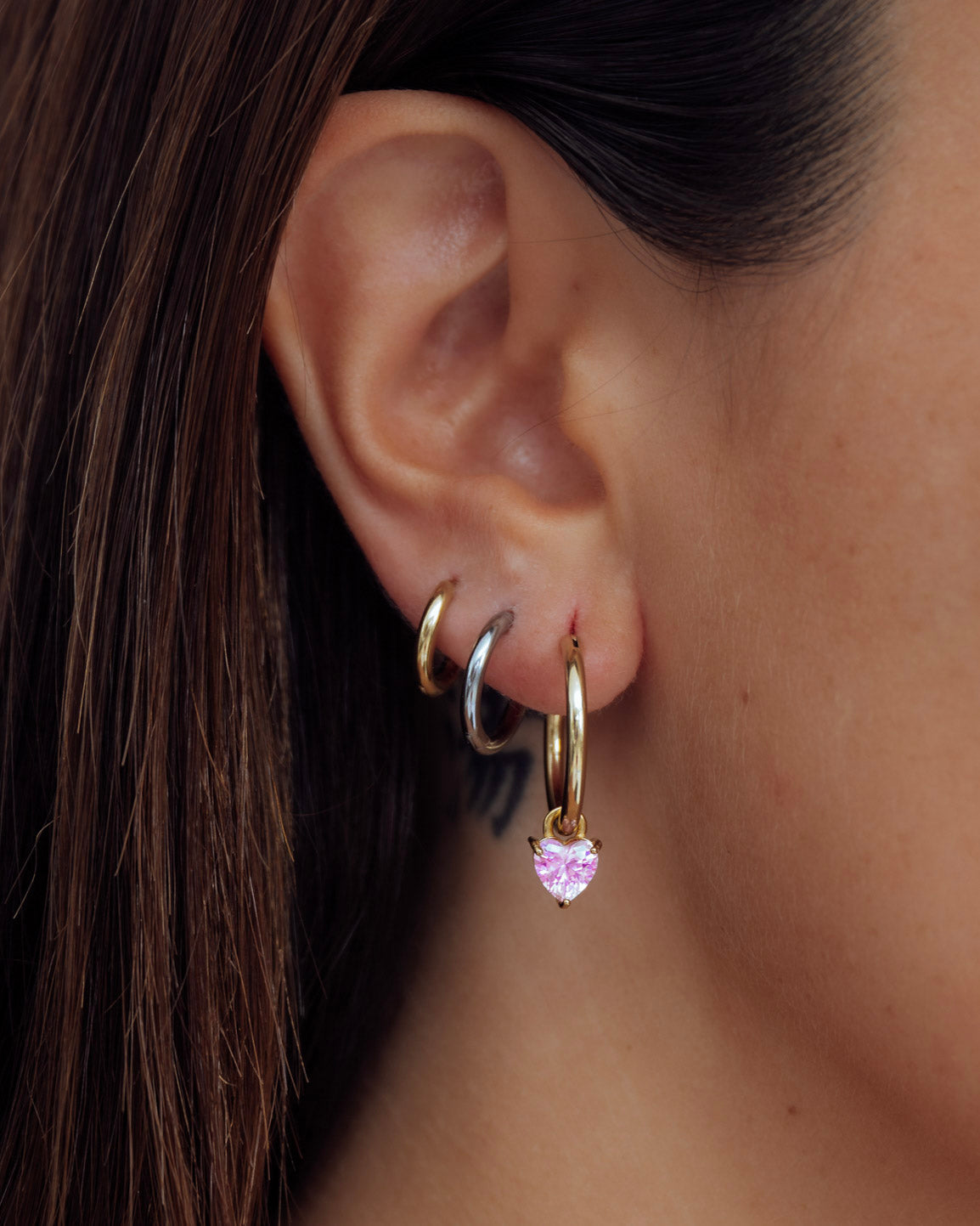 Pink Heart Charm