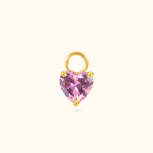 Pink Heart Charm