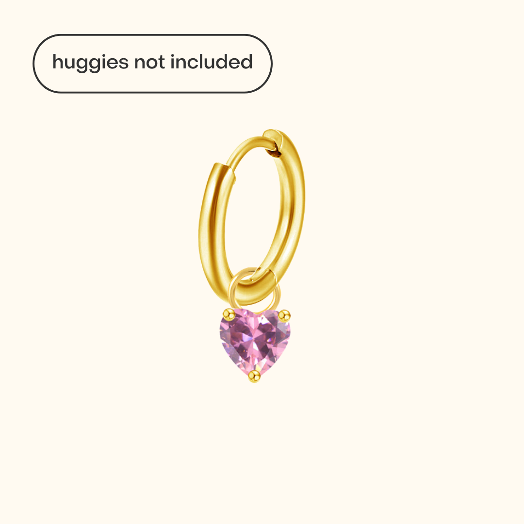 Pink Heart Charm