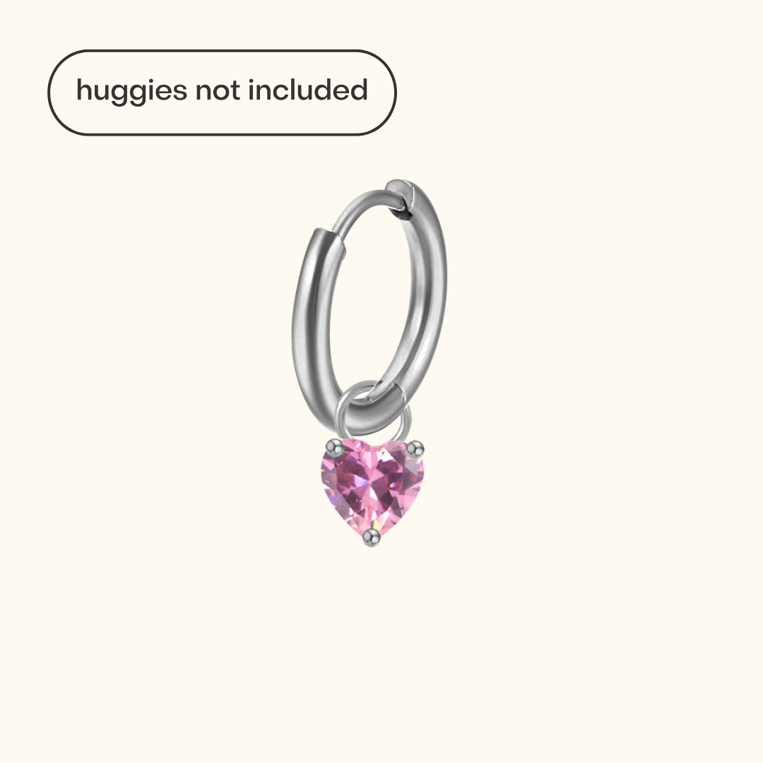 Pink Heart Charm
