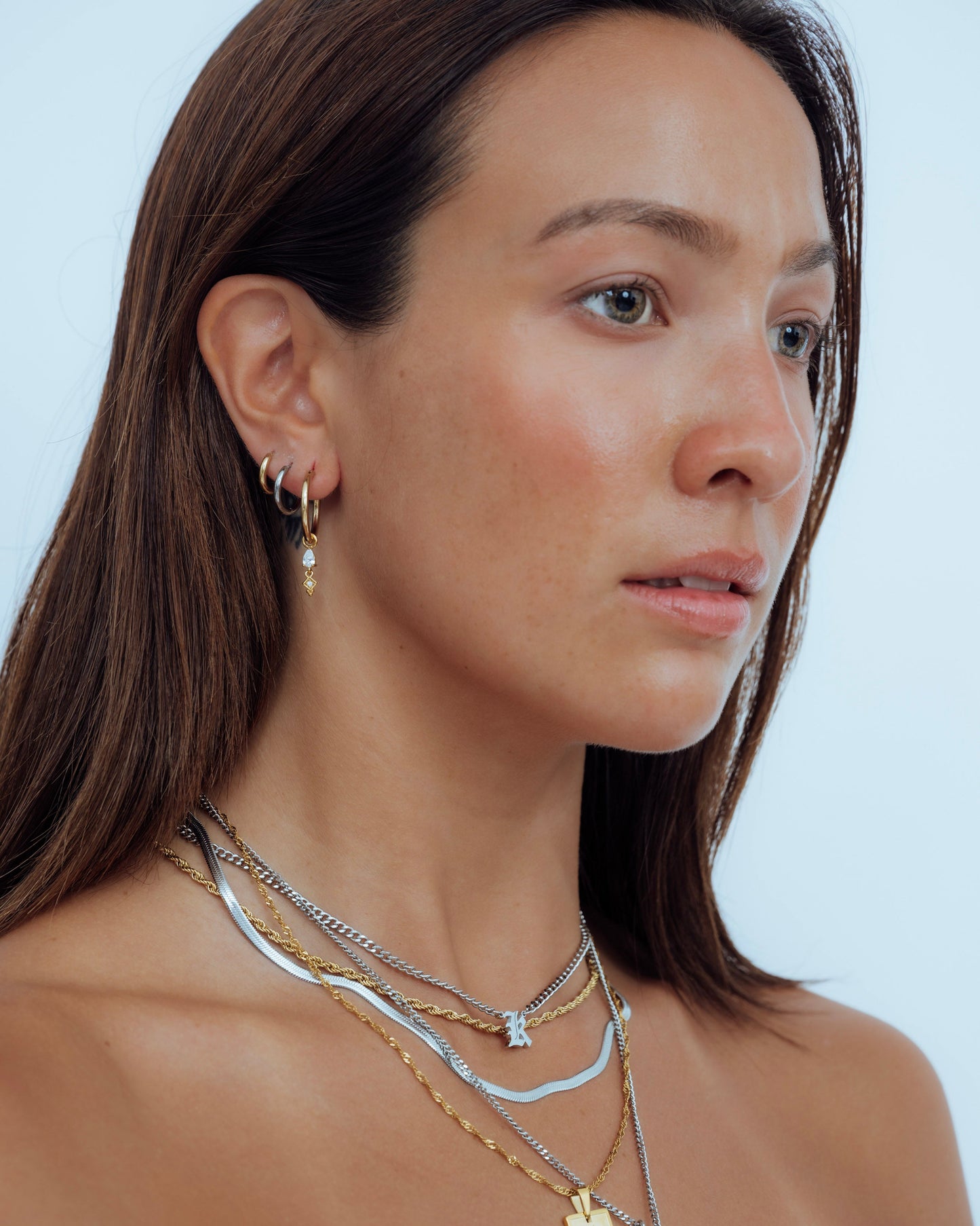 Icy Tear Drop Charm