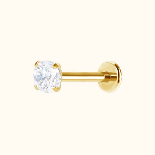 Diamond Flatback Stud