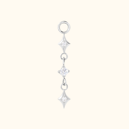 Starburst Diamond Charm
