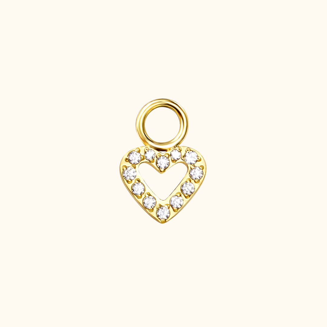 Icy Heart Charm