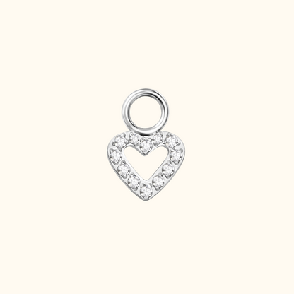 Icy Heart Charm