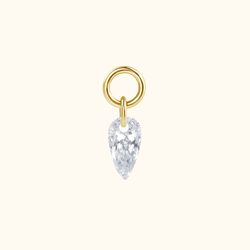 Sparkle Drop Charm