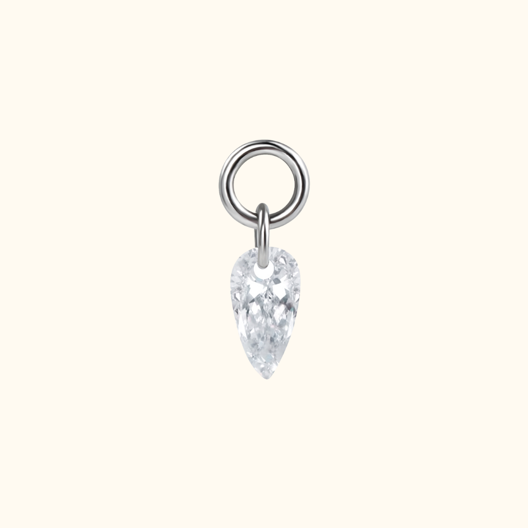 Sparkle Drop Charm