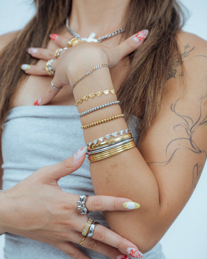 Chunky Layered Bangle