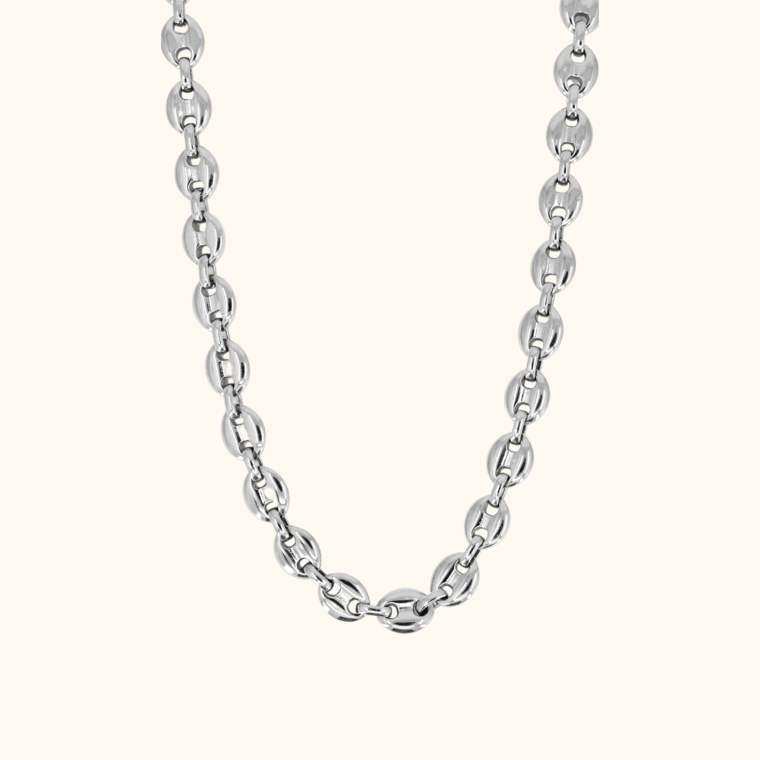 Puffy Coffee Bean Chain