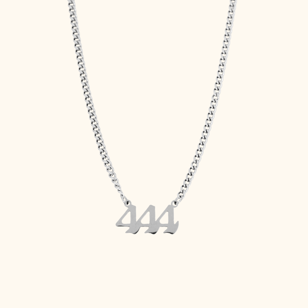 Angel Number Cuban Necklace