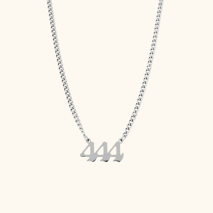 Angel Number Cuban Necklace