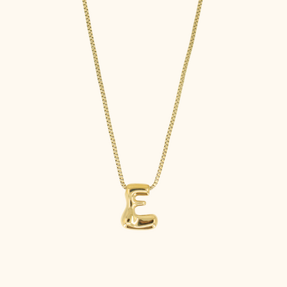 Bubble Letter Necklace