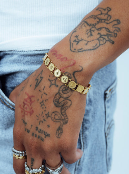 Lucky Coin Bracelet