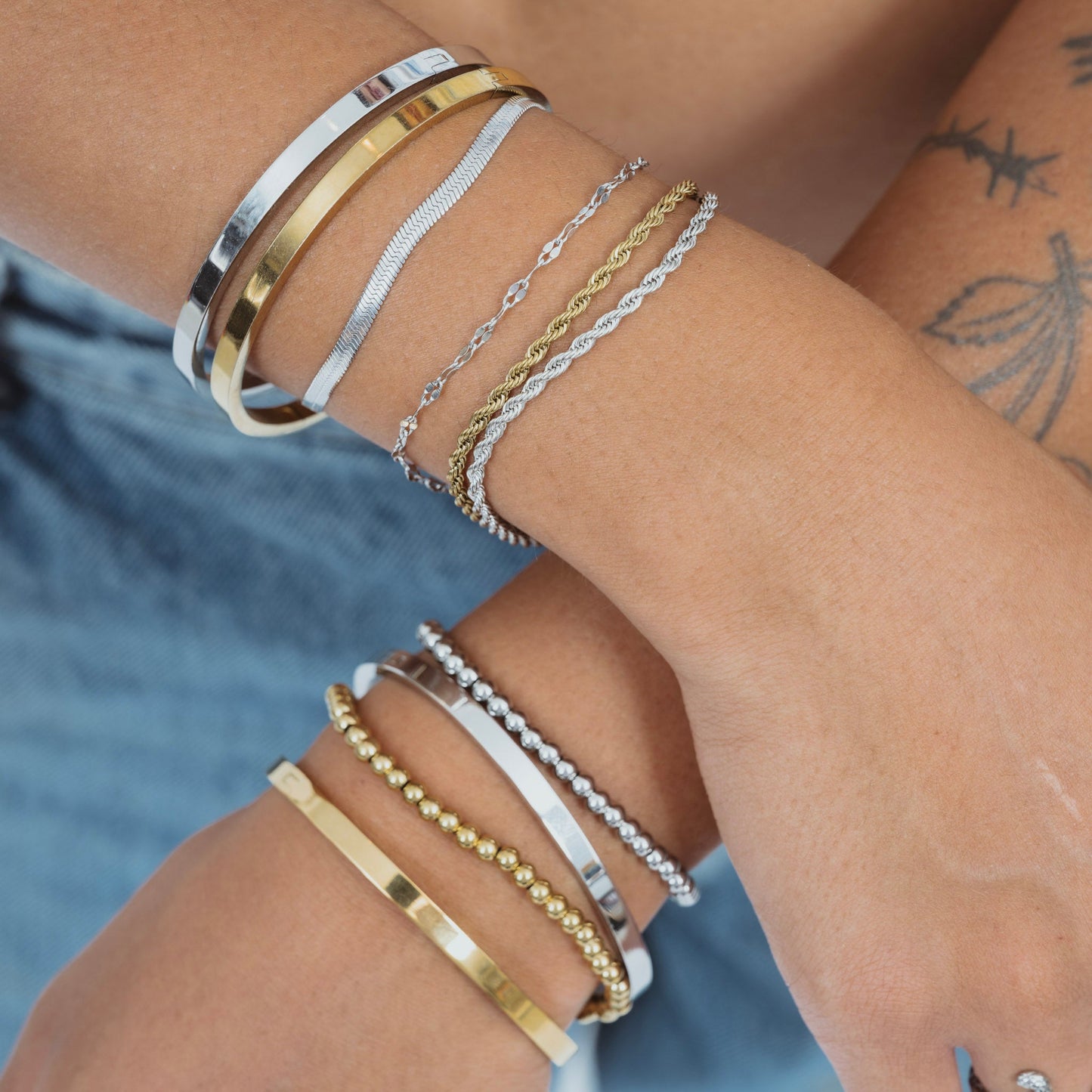 Thin Rope Chain Bracelet
