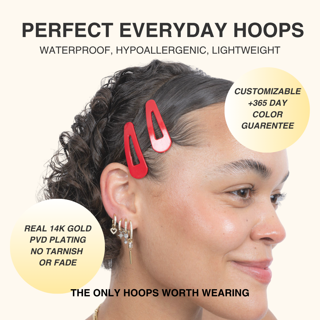 My Huggies Sparkle Hoop Earrings