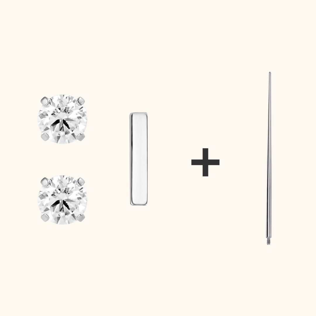 Everyday Essentials Flatback Stud Bundle