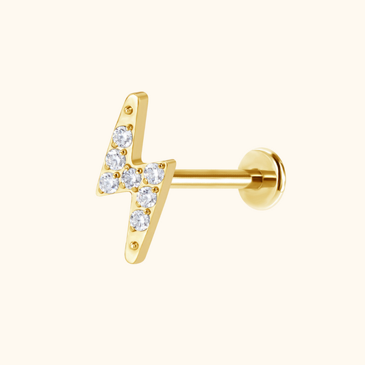 Lightning Flatback Stud