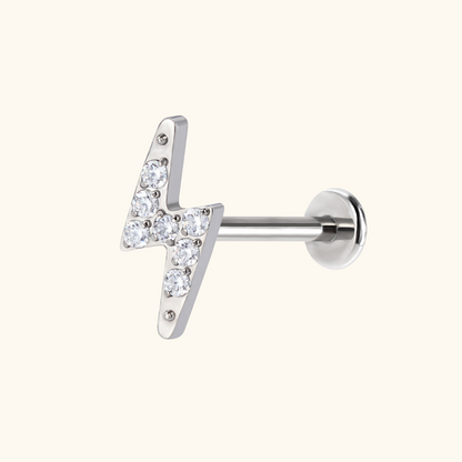 Lightning Flatback Stud