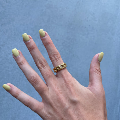 Chunky Cuban Ring